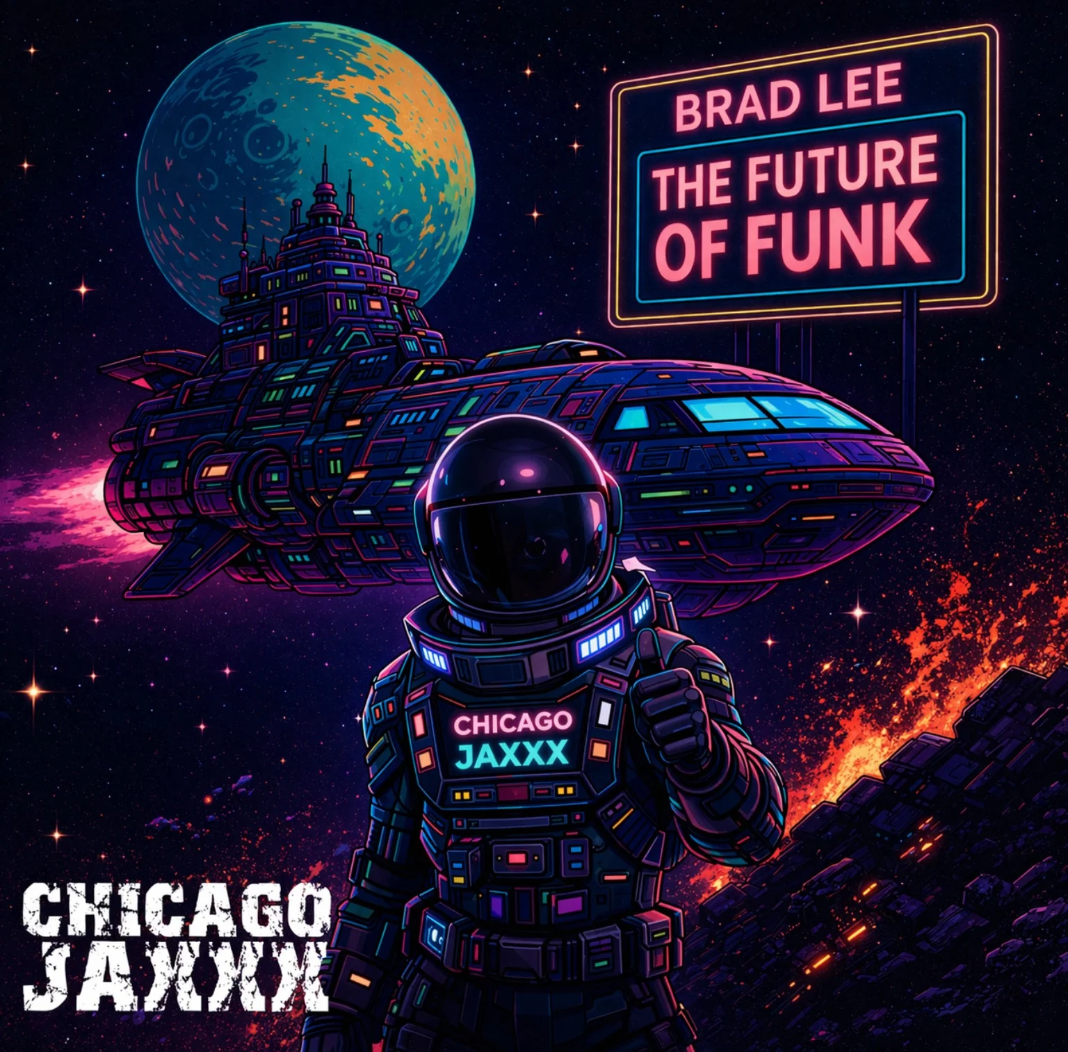 Brad Lee — The Future of Funk cover artwork