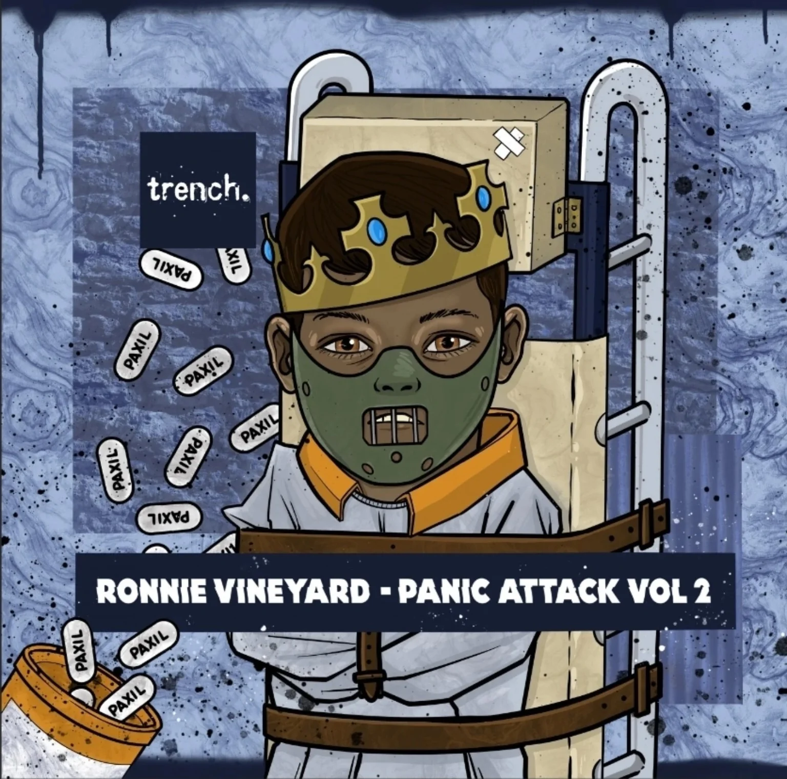 Ronnie Vineyard Panick Attack Remixes Vol. 2 cover artwork